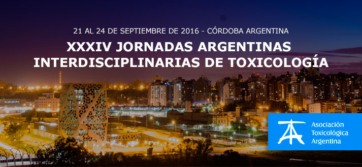 XXXIV JORNADAS ARGENTINAS INTERDISCIPLINARIAS DE TOXICOLOGÍA